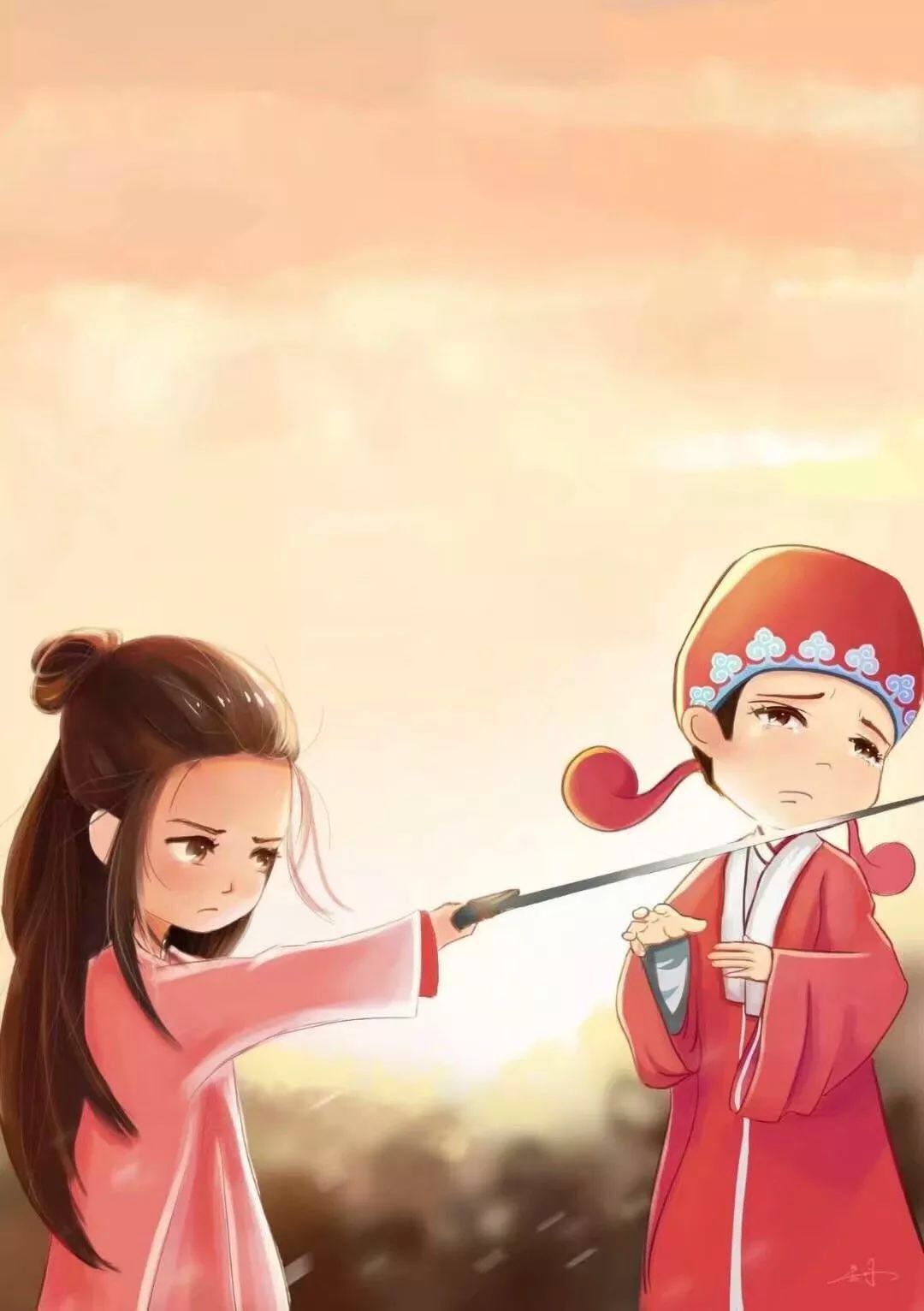 抖音里情侶頭像一左一右分享大全