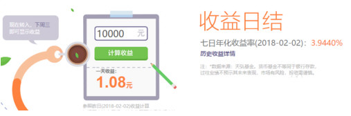 支付寶余額寶收益怎么算 余額寶收益詳細(xì)介紹