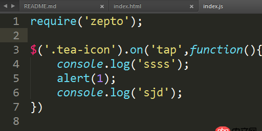 javascript - fis3 構(gòu)建 模塊加載調(diào)用問題，index.js不能加載模塊zepto.js，也沒有錯誤報警，