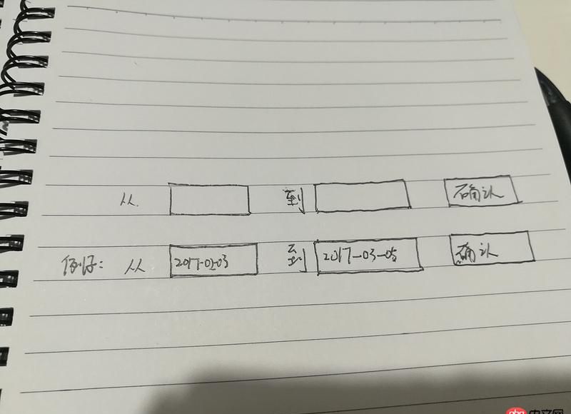 javascript - 用表單提交兩個時間段請求后臺返回對應數據時出現的一些問題！