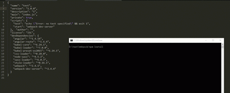javascript - 一個關于npm安裝依賴失敗問題 閃了一下