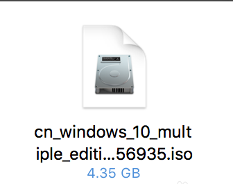 win10鏡像文件怎么安裝mac