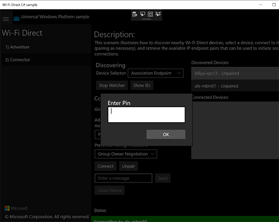Windows10設(shè)備如何使用wifi direct