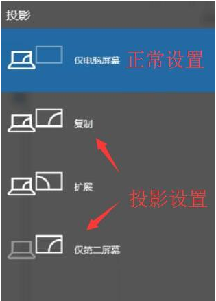 win10投影儀設置在哪詳細介紹