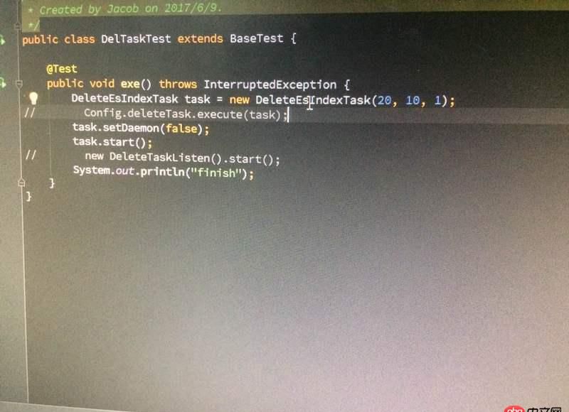 java - 主線程在子線程未結束情況下退出