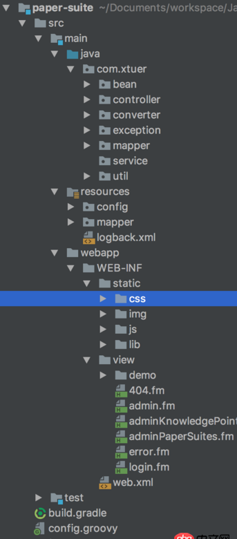 java - spring目錄結構命名最佳方式是?