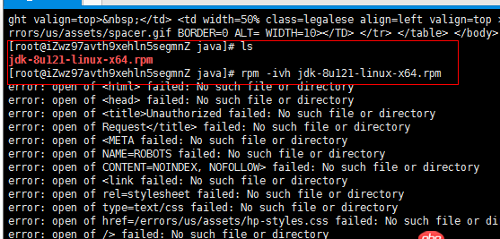 linux - CentOS安裝java環境報錯,rpm包安裝不成功?