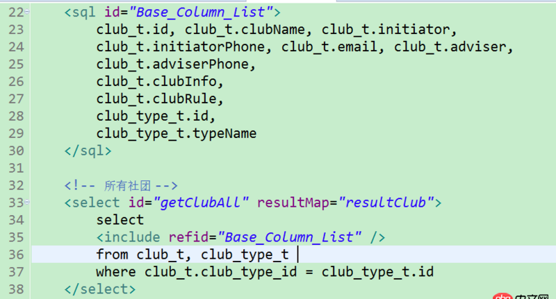 java - Mybatis查詢數(shù)據(jù)庫時(shí)出現(xiàn)查詢getInt(）的錯(cuò)誤