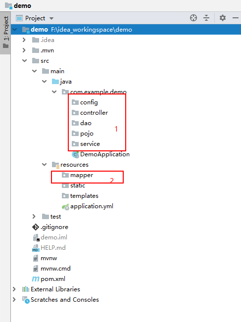 快速搭建Spring Boot+MyBatis的項目IDEA(附源碼下載)