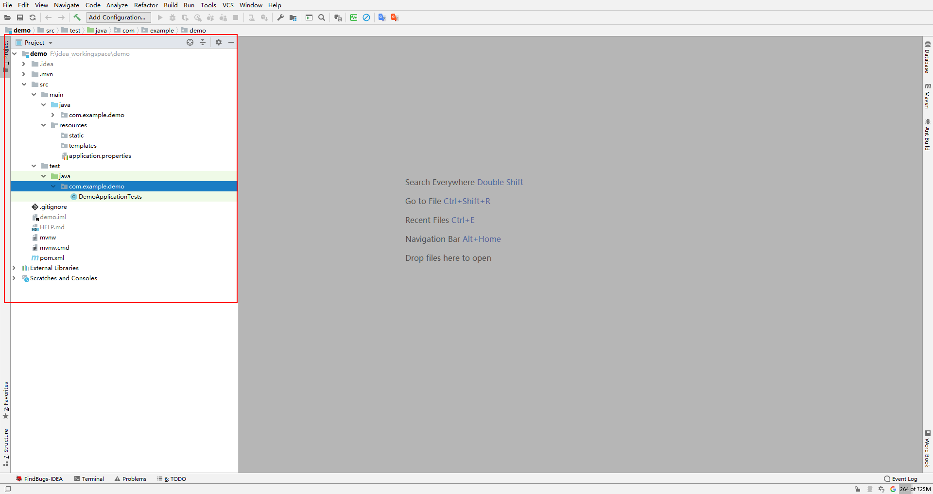 快速搭建Spring Boot+MyBatis的項目IDEA(附源碼下載)