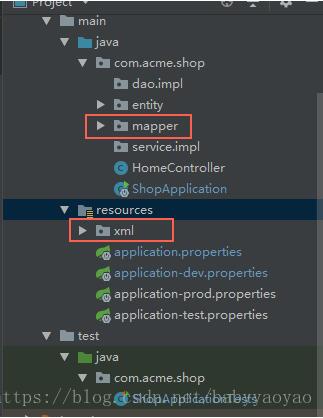 解決Spring boot整合mybatis,xml資源文件放置及路徑配置問題