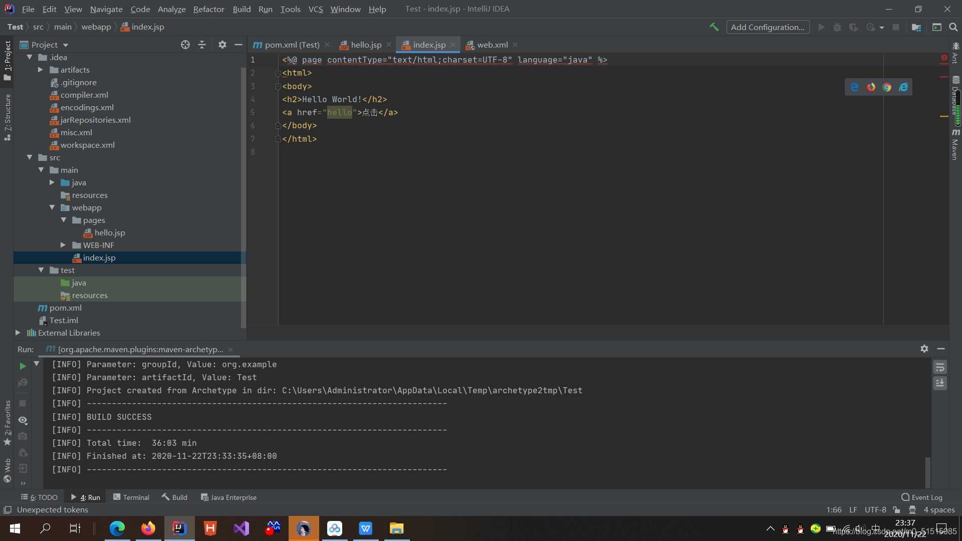 Spring MVC創建項目踩過的bug