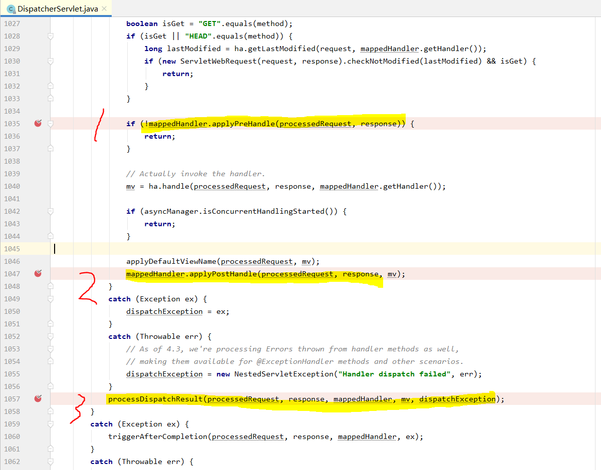 Spring HandlerInterceptor實現(xiàn)原理代碼解析