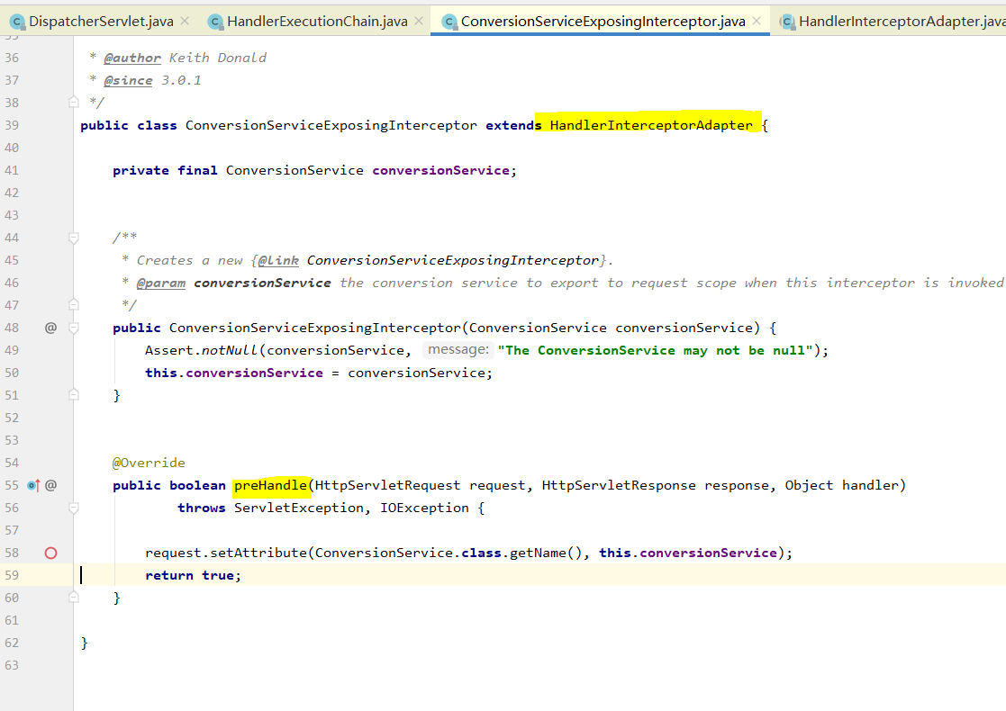 Spring HandlerInterceptor實現(xiàn)原理代碼解析