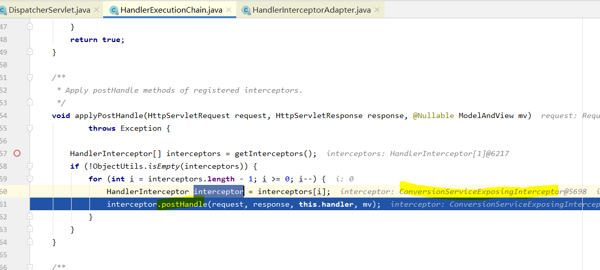 Spring HandlerInterceptor實現(xiàn)原理代碼解析