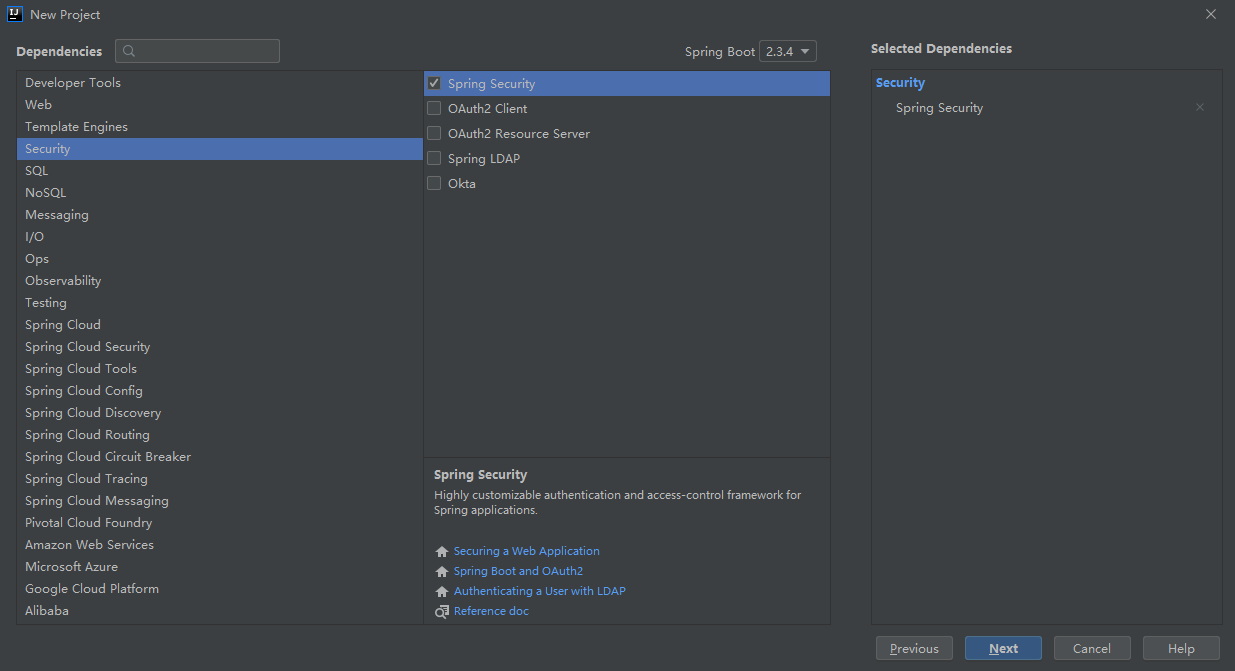 Spring Security 在 Spring Boot 中的使用詳解【集中式】