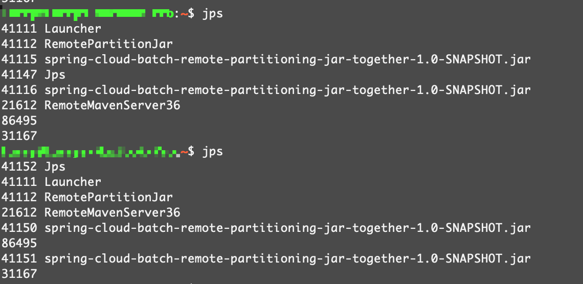 Spring Batch遠(yuǎn)程分區(qū)的本地Jar包模式的代碼詳解