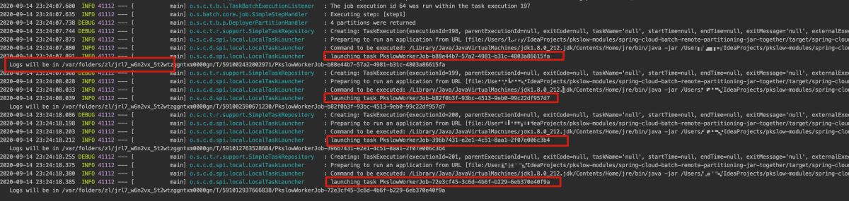 Spring Batch遠(yuǎn)程分區(qū)的本地Jar包模式的代碼詳解
