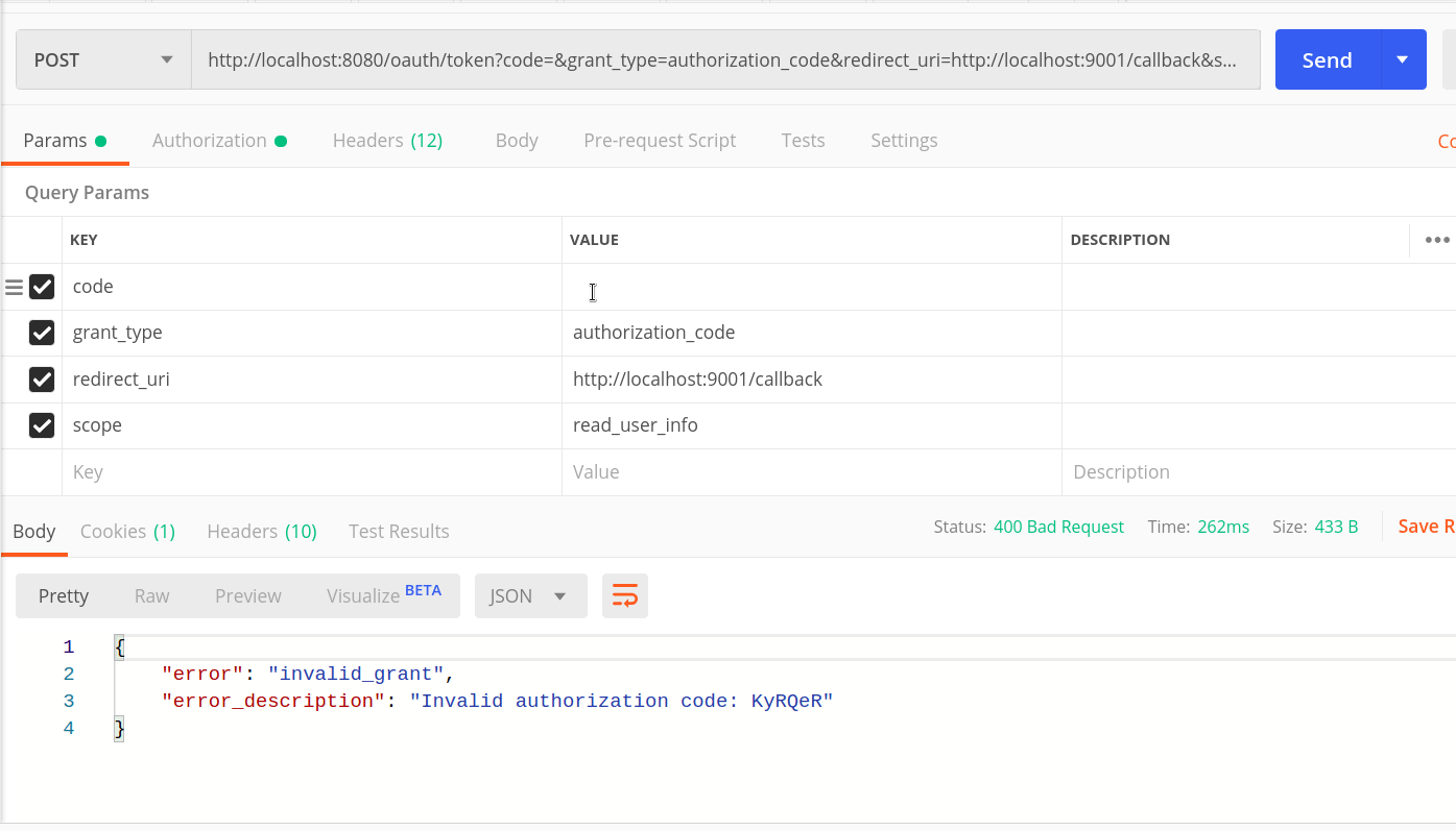 Spring Security OAuth2 授權碼模式的實現