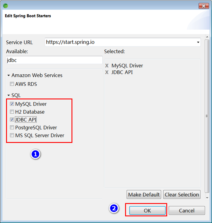 Spring boot整合連接池實現過程圖解