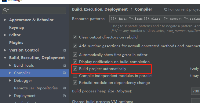 idea+ springboot熱部署的配置方法