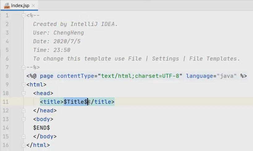 使用IDEA開發配置Java Web的初始化過程