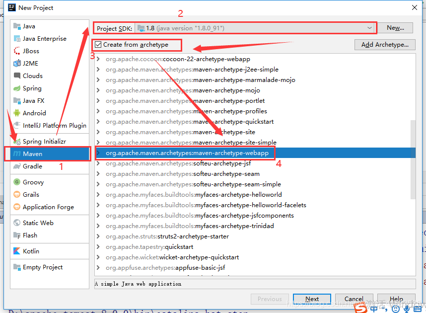 通過IEAD+Maven快速搭建SSM項目的過程(Spring + Spring MVC + Mybatis)