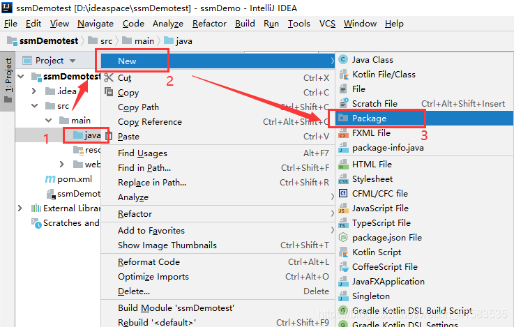 通過IEAD+Maven快速搭建SSM項目的過程(Spring + Spring MVC + Mybatis)
