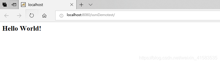 通過IEAD+Maven快速搭建SSM項目的過程(Spring + Spring MVC + Mybatis)