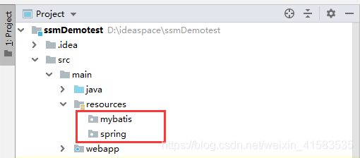 通過IEAD+Maven快速搭建SSM項目的過程(Spring + Spring MVC + Mybatis)