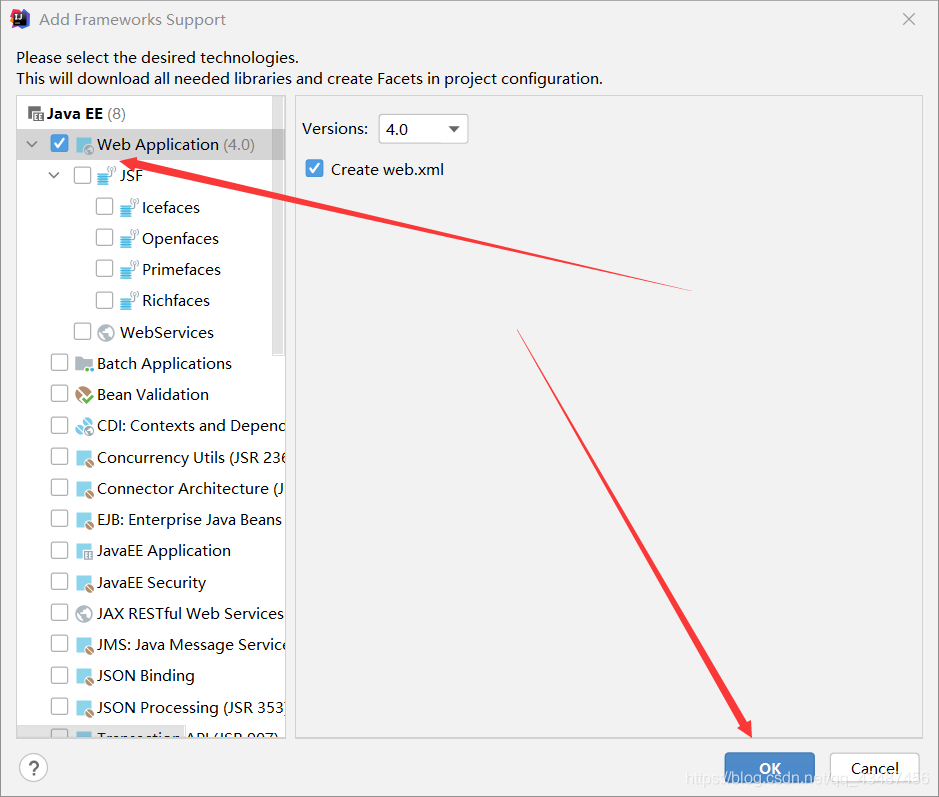 IDEA2020.2.3中創(chuàng)建JavaWeb工程的完整步驟記錄