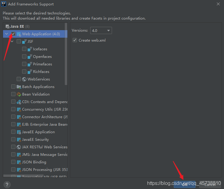 Idea 2020.2 創(chuàng)建web、Spring項(xiàng)目的教程圖解