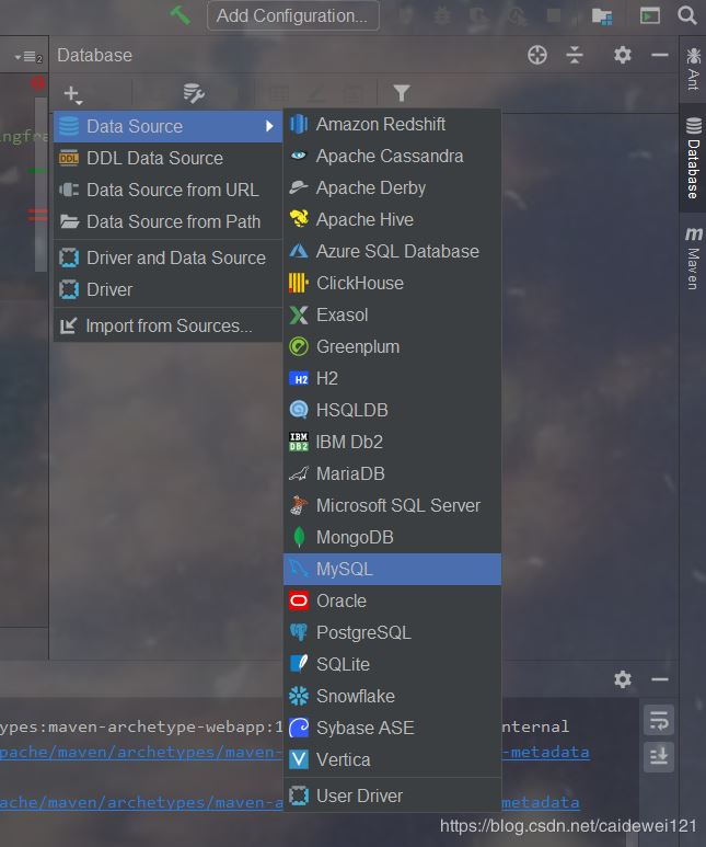 Idea+maven搭建SSH(struts2+hibernate5+spring5)環境的方法步驟