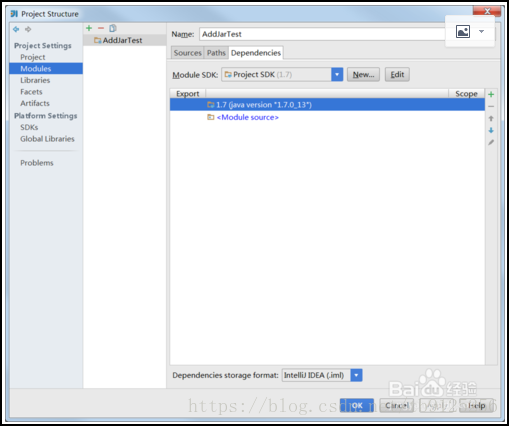 IntelliJ IDEA Java項目手動添加依賴 jar 包的方法(圖解)