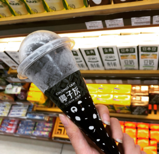 抖音椰子灰冰淇淋哪里賣