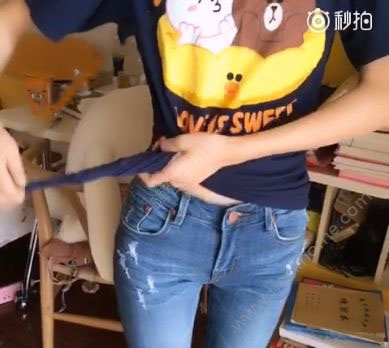 抖音t恤怎么打結？打結方法介紹