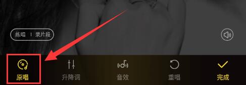 手機(jī)酷狗K歌如何消除原唱