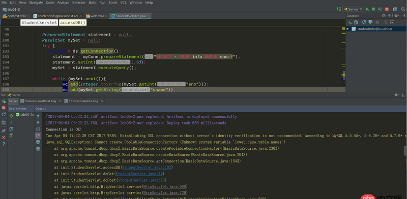 java - IDEA tomcat連接數據庫出現問題?
