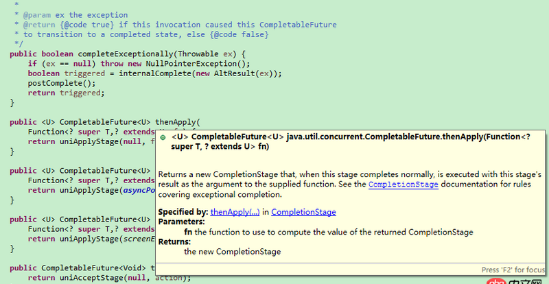 java - Eclipse：為何方法默認未顯示注釋，鼠標懸浮卻可以看到注釋呢？