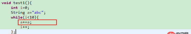 java - 為什么說String的拼接會產生很多的無用對象呢?