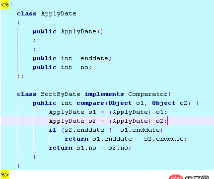 java - 比較排序的一個問題
