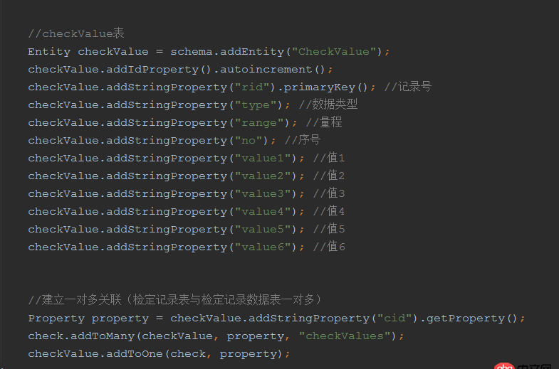 java - greenDao 創(chuàng)建關(guān)聯(lián)表問題。