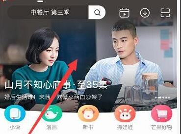 芒果tv清晰度調整教程