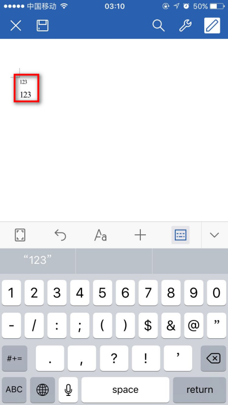 蘋果手機wps怎么改字體大小