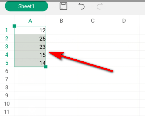 手機版wps表格怎么自動求和