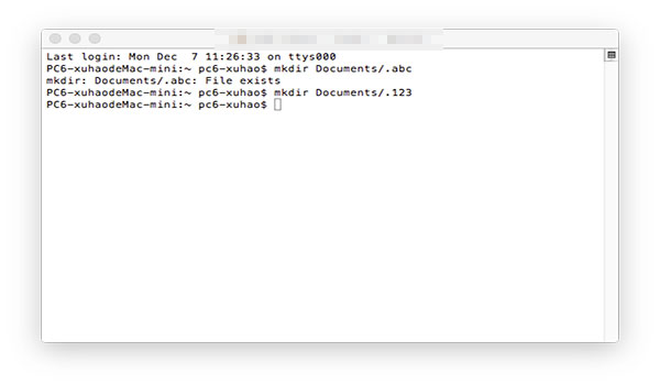 Mac是如何隱藏文件的？Mac文件隱藏方法