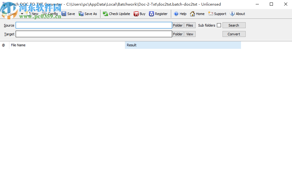 Batch DOC to TXT Converter將Word轉(zhuǎn)換為TXT的方法步驟