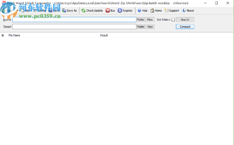 Batch Word Shrink Compactor批量壓縮Word文件的方法