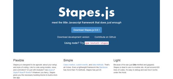2014年最火的 21個JavaScript 框架