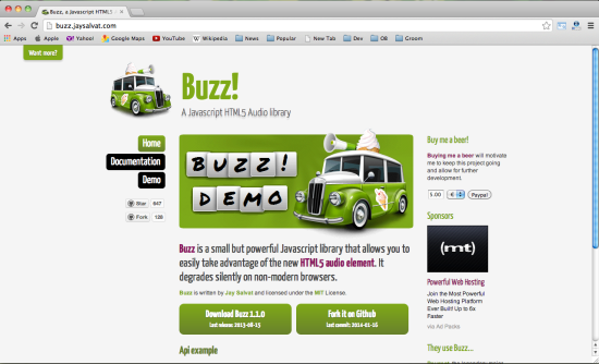 Web 開發(fā)者必備的 14 個(gè) JavaScript 音頻庫(kù)